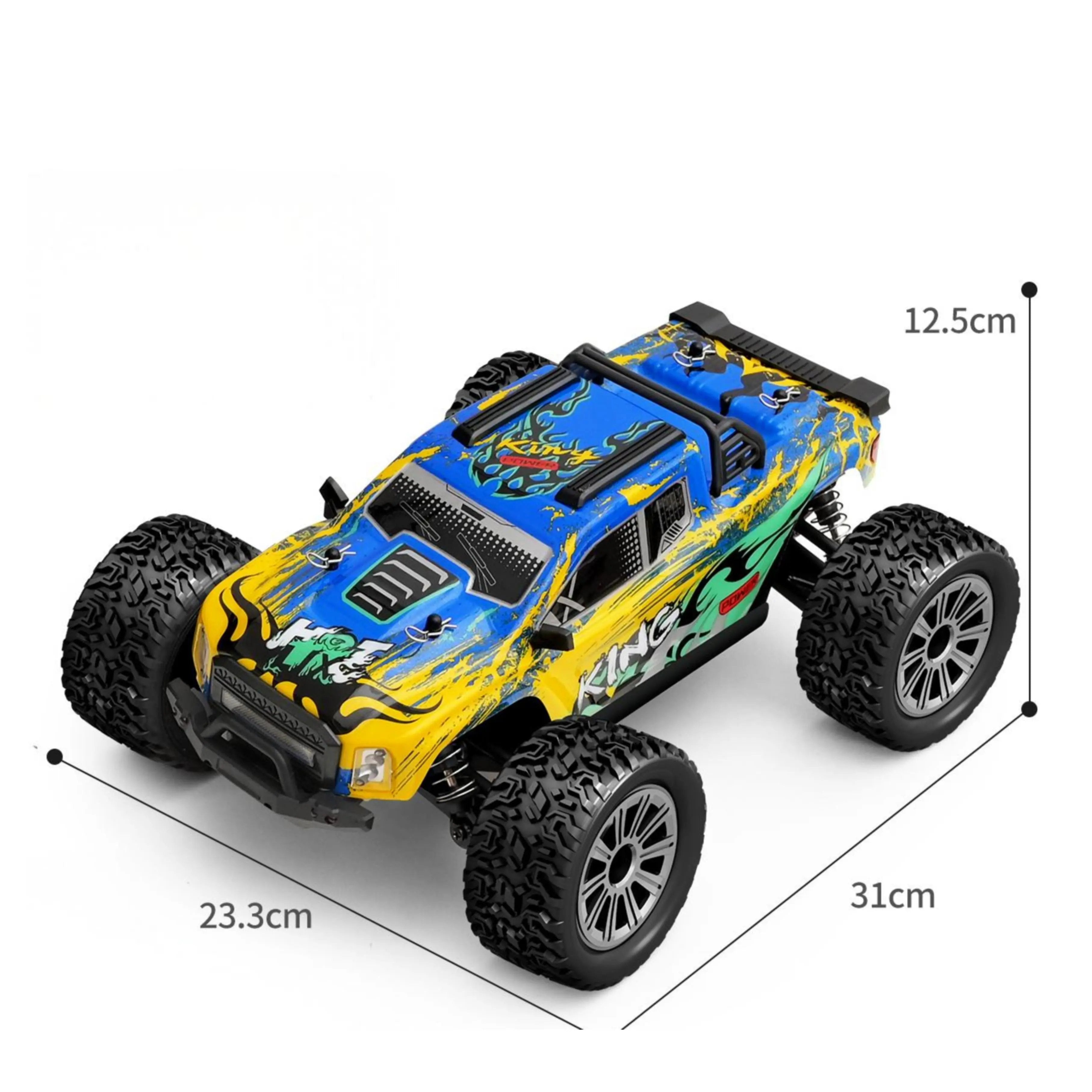 1:16 RC Cars Monster Truck - 164018,4WD 35KM/H High Speed Off-Road Truck