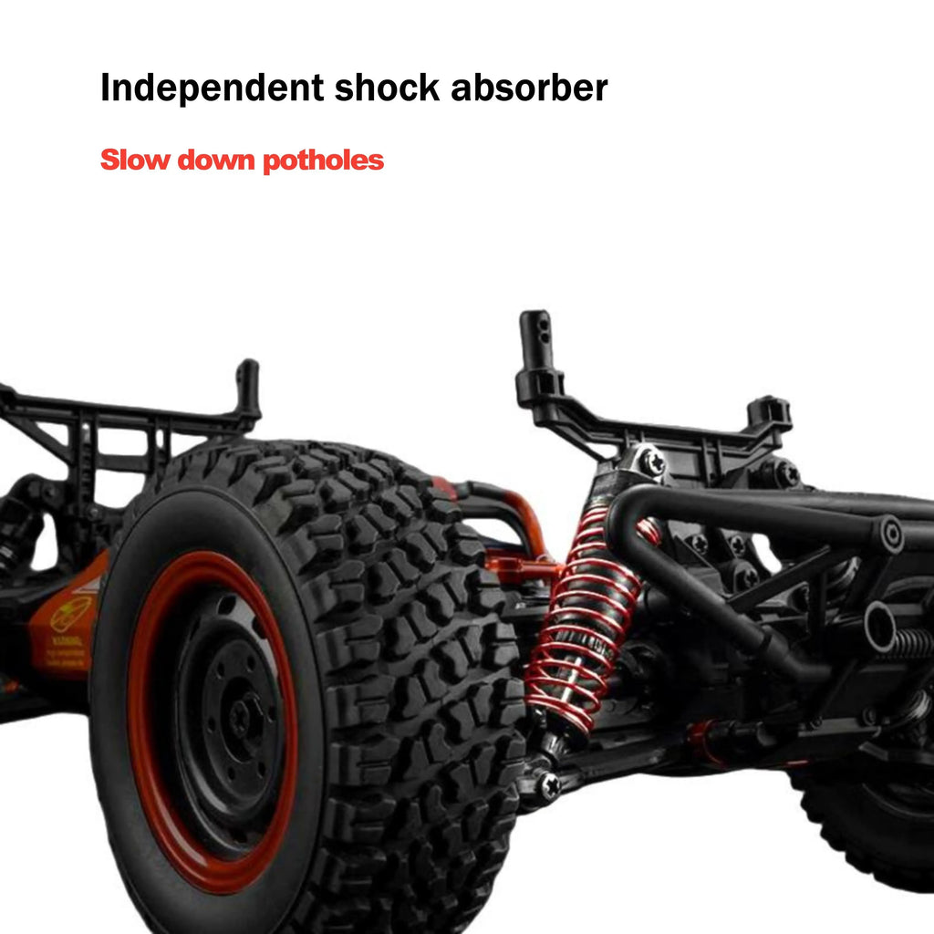 1:16 Scale 16106 4WD RC Monster Trucks | 2.4G High-Speed Off-Road Racing Car