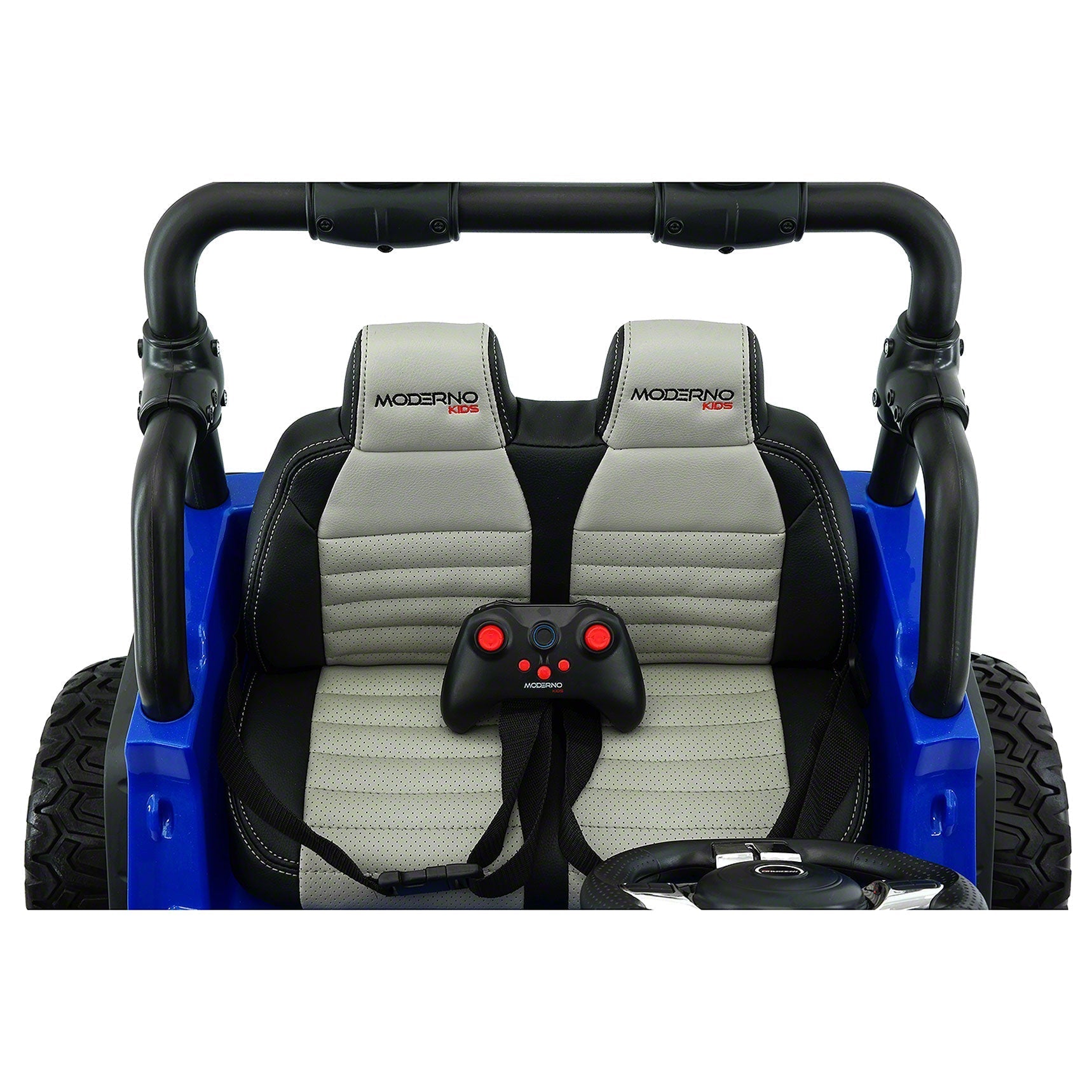 Trail Explorer 24V Kids Ride-On Car Truck with R/C Parental Remote | Blue