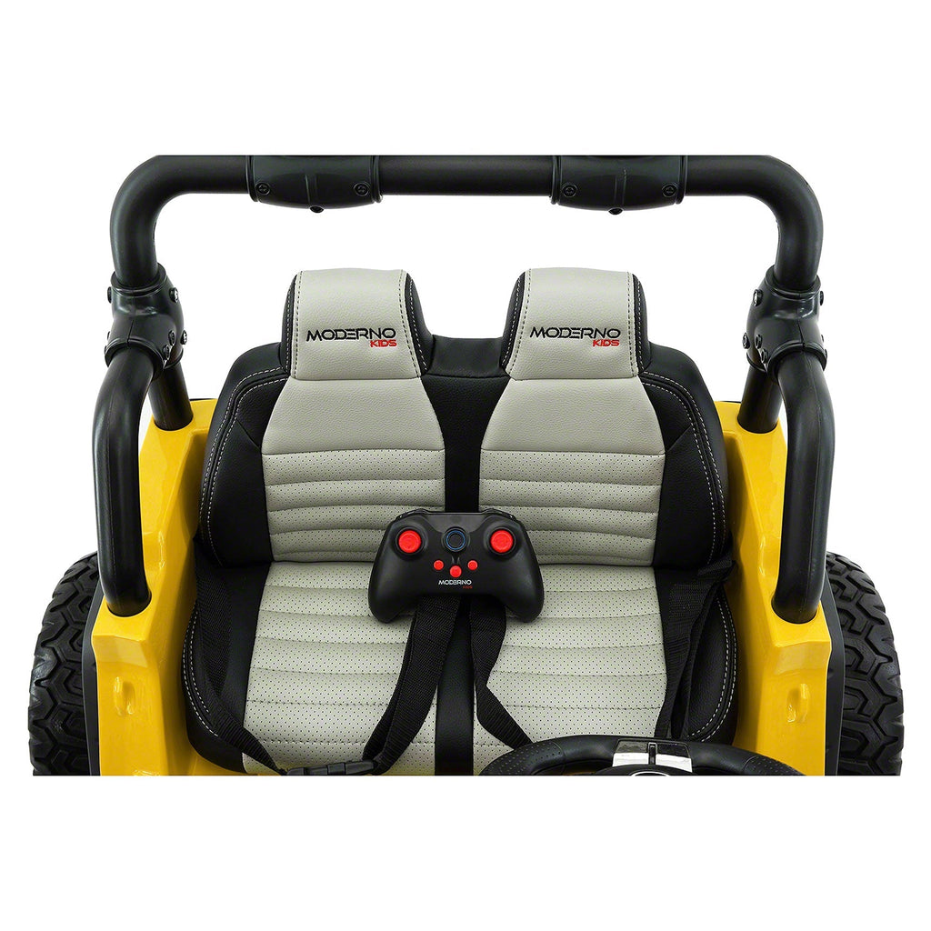 Trail Explorer 24V Kids Ride-On Car Truck with R/C Parental Remote | Yellow