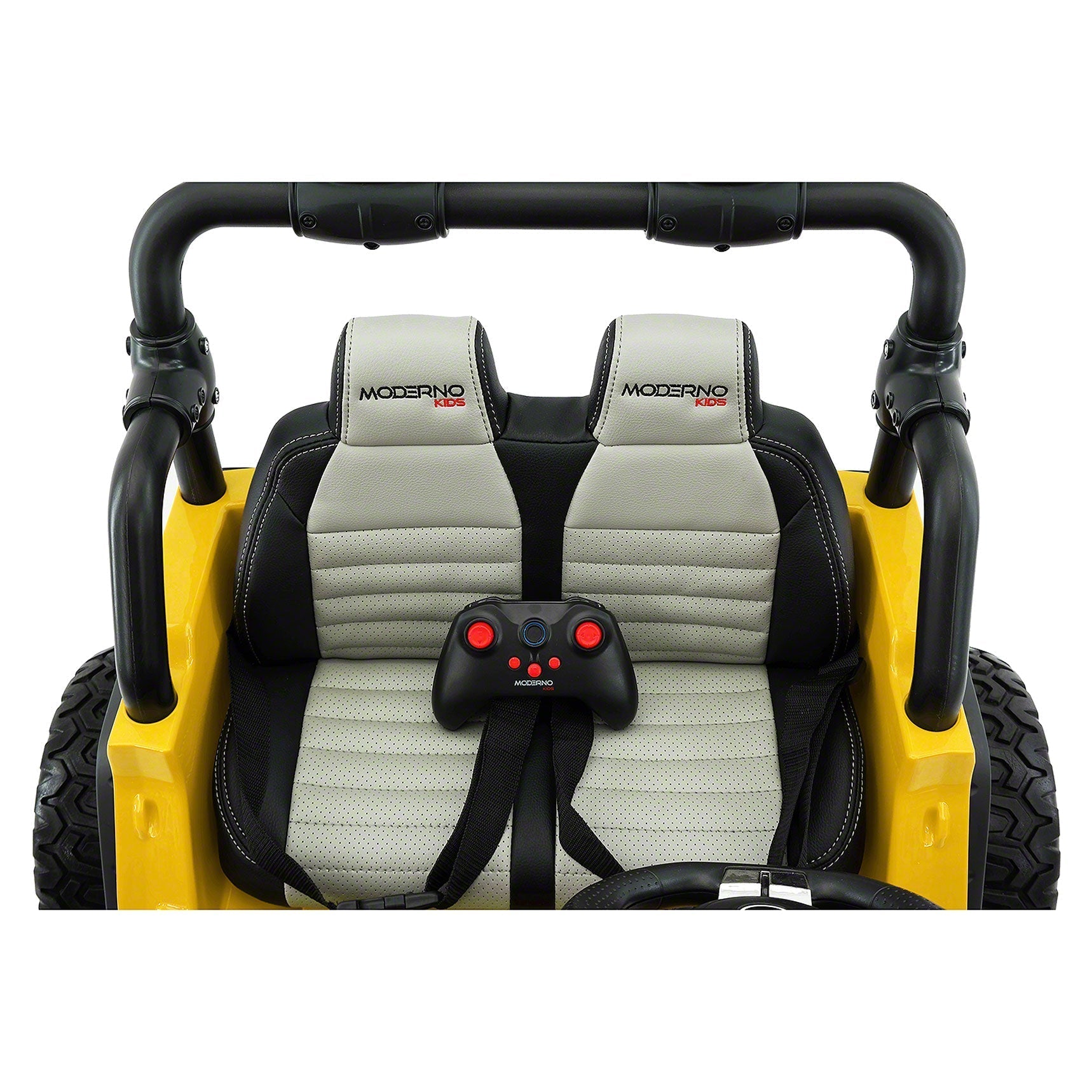Trail Explorer 24V Kids Ride-On Car Truck with R/C Parental Remote | Yellow