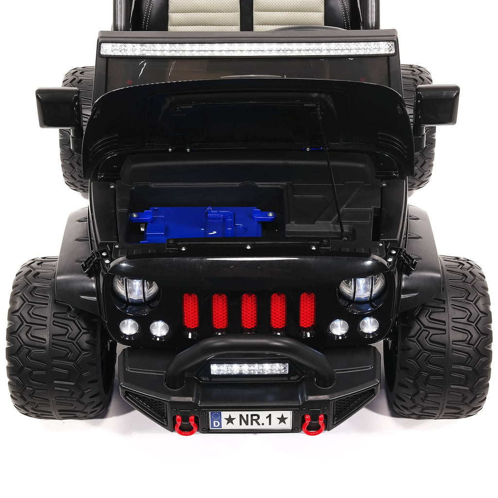Trail Explorer 24V Kids Ride-On Car Truck with R/C Parental Remote | Pink