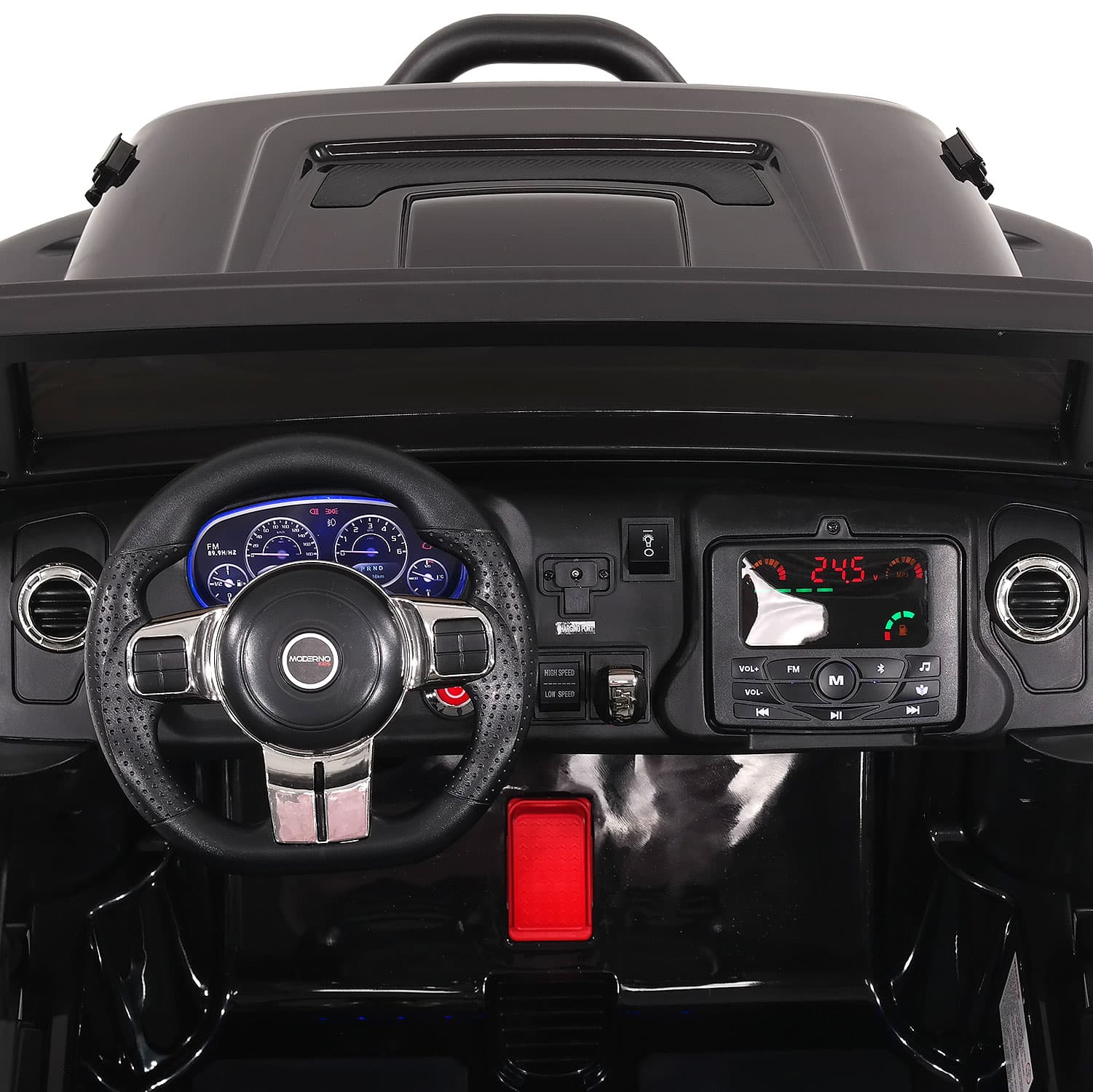Trail Explorer 24V Kids Ride-On Car Truck with R/C Parental Remote | Blue
