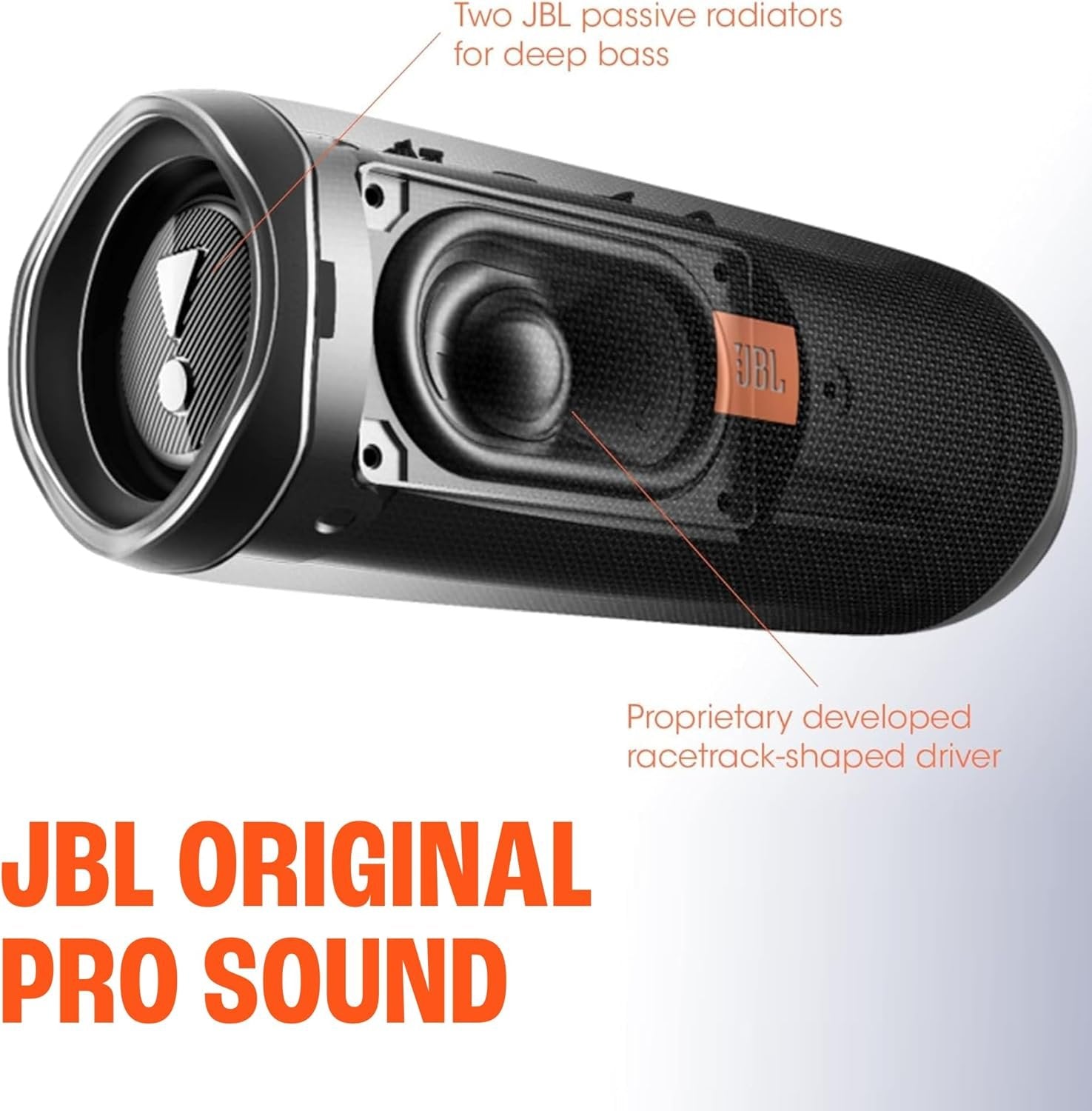 JBL FLIP 5, Waterproof Portable Bluetooth Speaker, Black, Small | Sounds better than ever, Bring the party anywhere, Make a splash with IPX7 waterproof design, A rainbow of colours