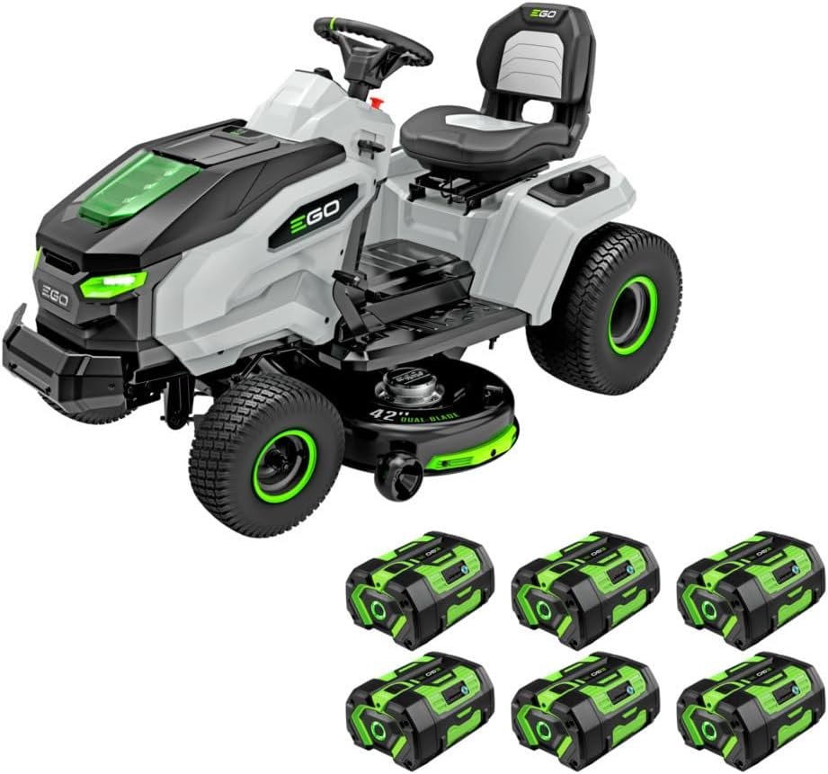 EGO Power+ Z6 e-Steer Zero Turn Electric Riding Lawn Mower, 42" - ZT4215S