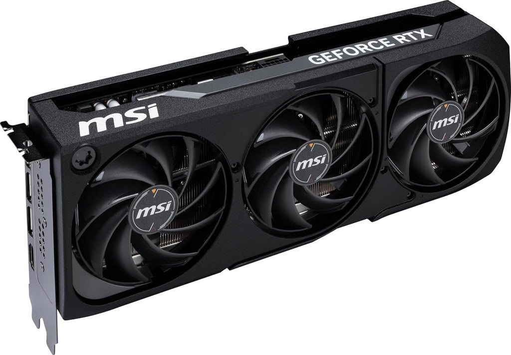 msi Gaming RTX 5080 16G Ventus 3X OC Black Graphics Card (16GB GDDR7, 256-bit, Extreme Clock 2640 MHz, DisplayPort x 3 2.1a, HDMI 2.1b, NVIDIA Blackwell Architecture)
