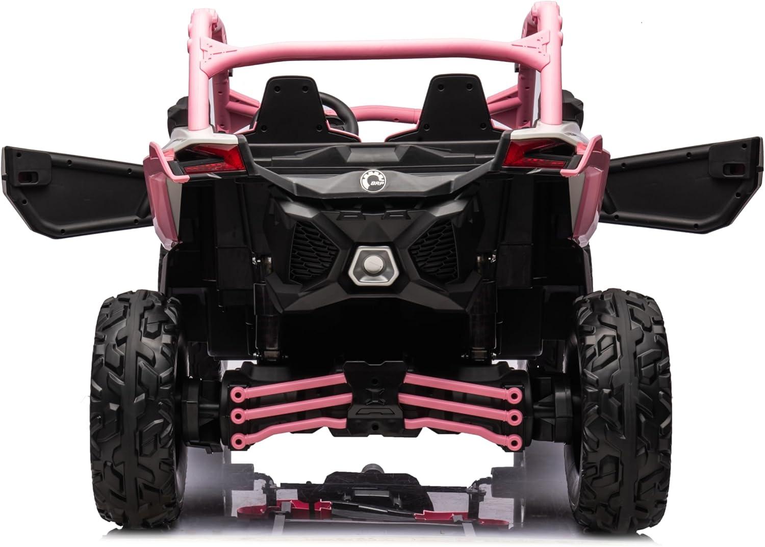Can-Am Maverick XL Custom Edition 24V Kids Ride-On UTV Buggy Car | Rose Pink