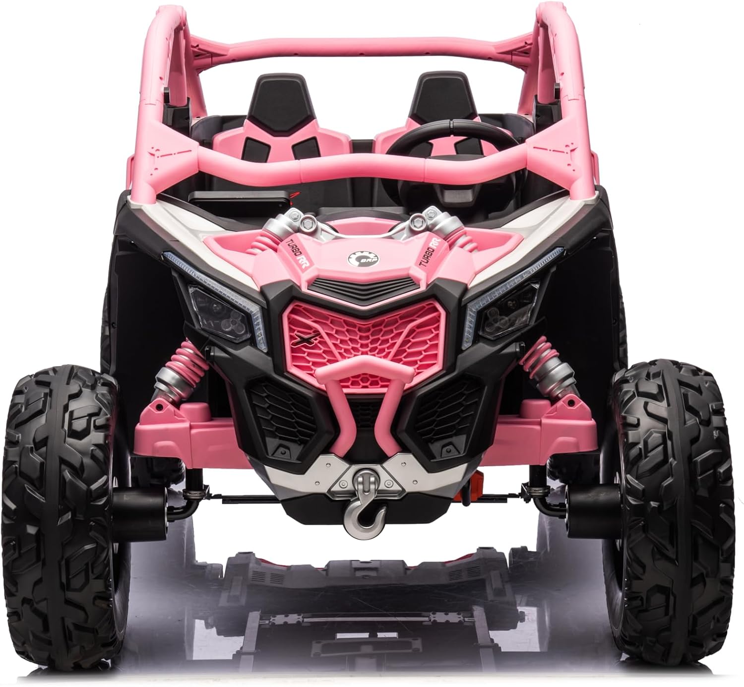 Can-Am Maverick XL Custom Edition 24V Kids Ride-On UTV Buggy Car | Rose Pink