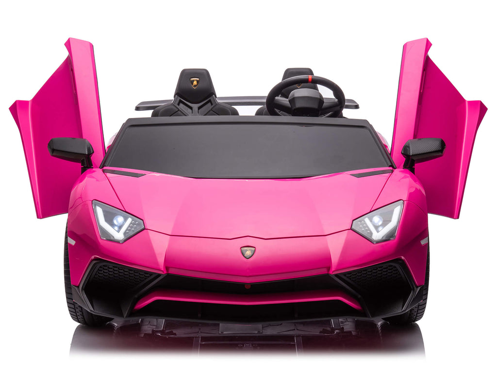Lamborghini Aventador XXL 24V Big Kids Ride-On Car | Pink