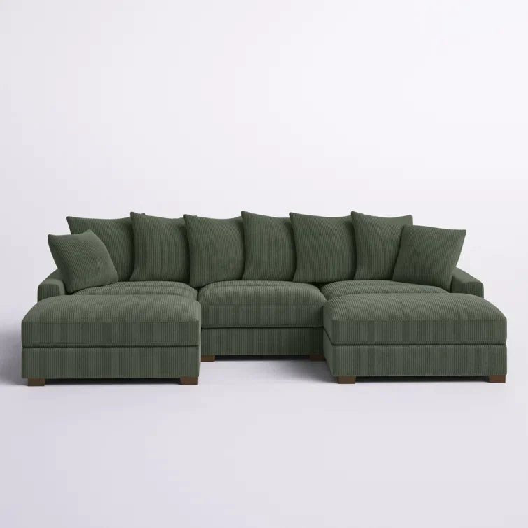 Ashira 5 - Piece Corduroy Sectional