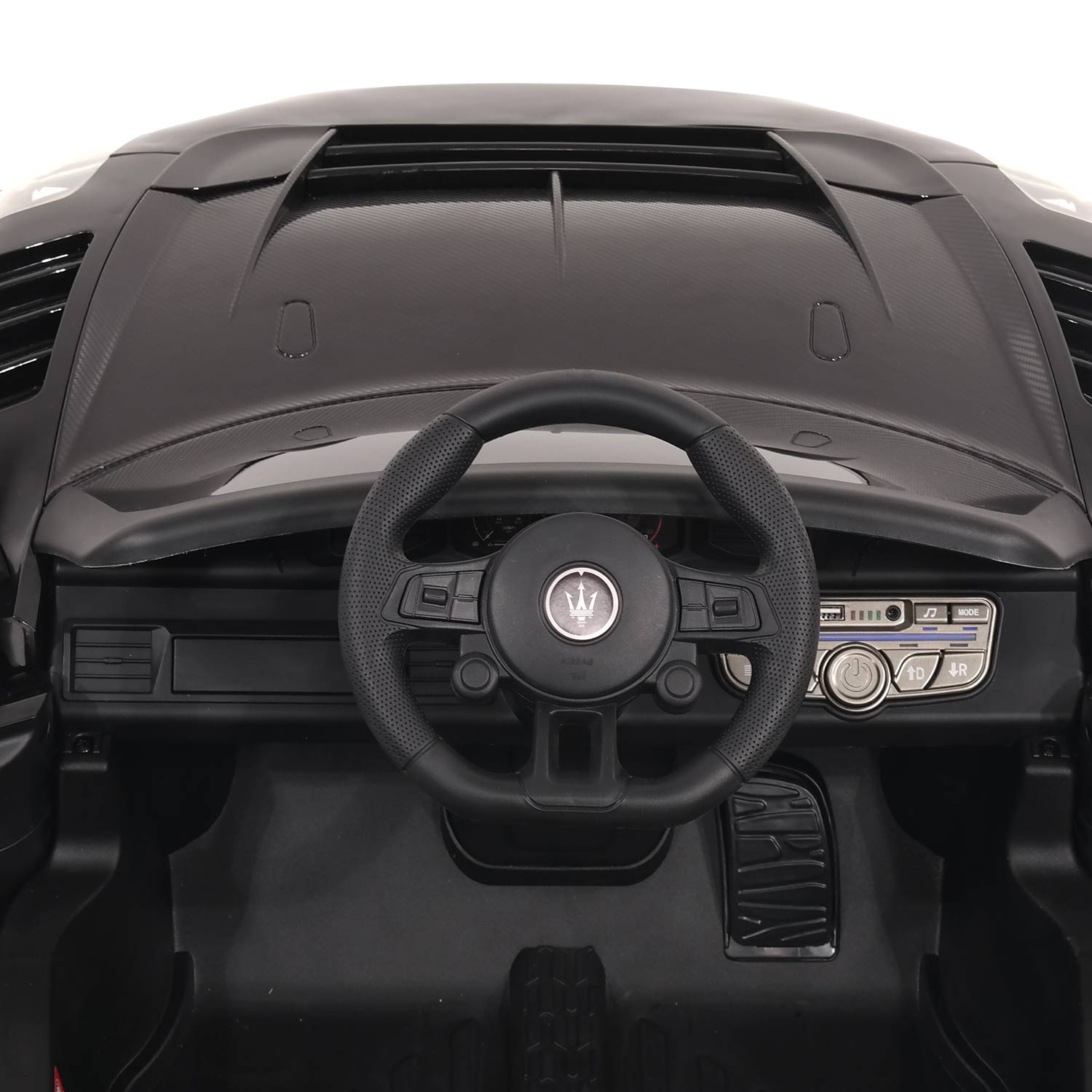 Maserati GT2 24V Kids Ride-On Car with R/C Parental Remote | Black