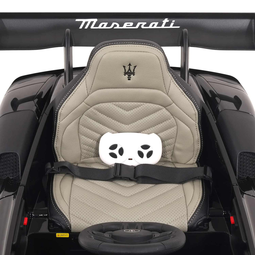 Maserati GT2 24V Kids Ride-On Car with R/C Parental Remote | Black