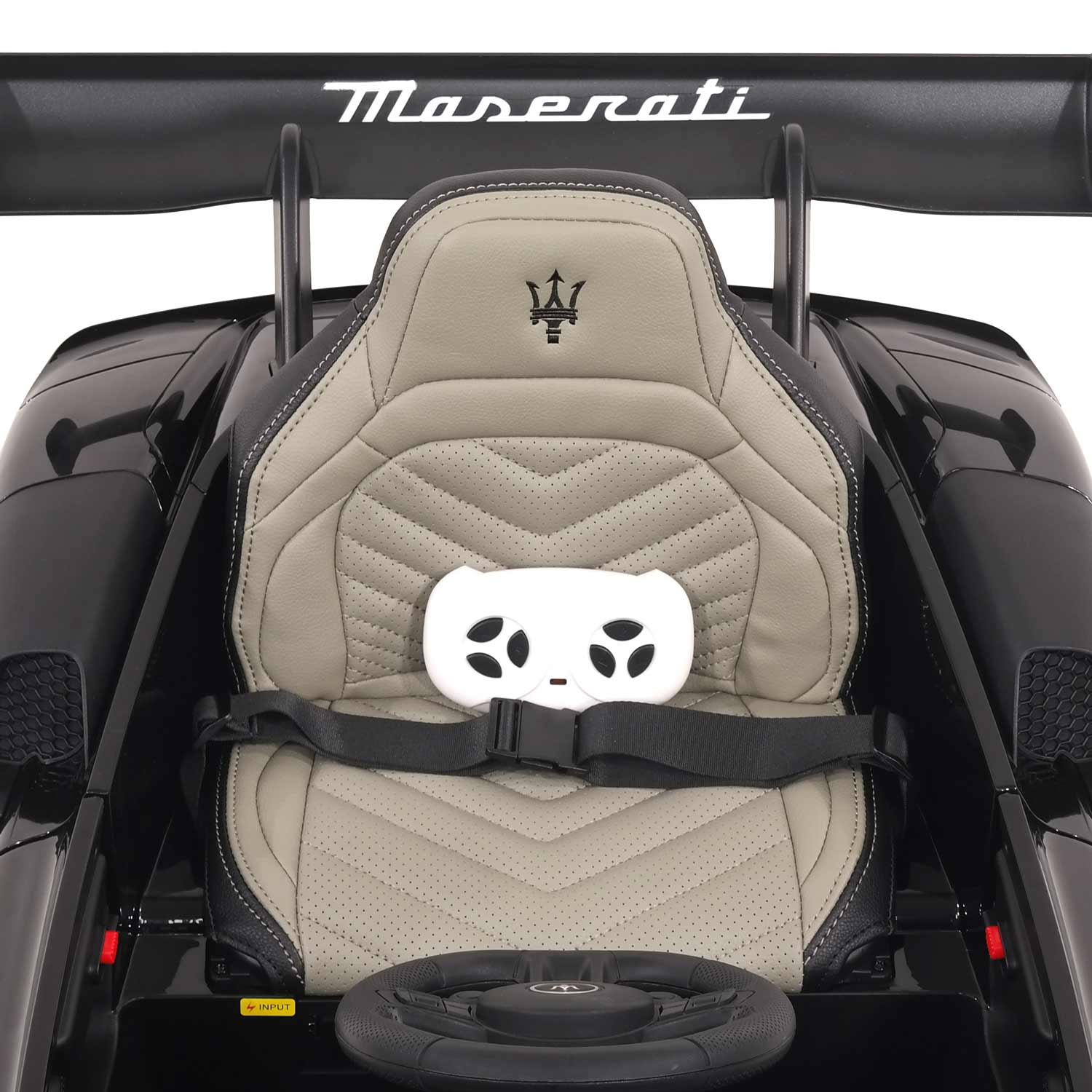 Maserati GT2 24V Kids Ride-On Car with R/C Parental Remote | Black