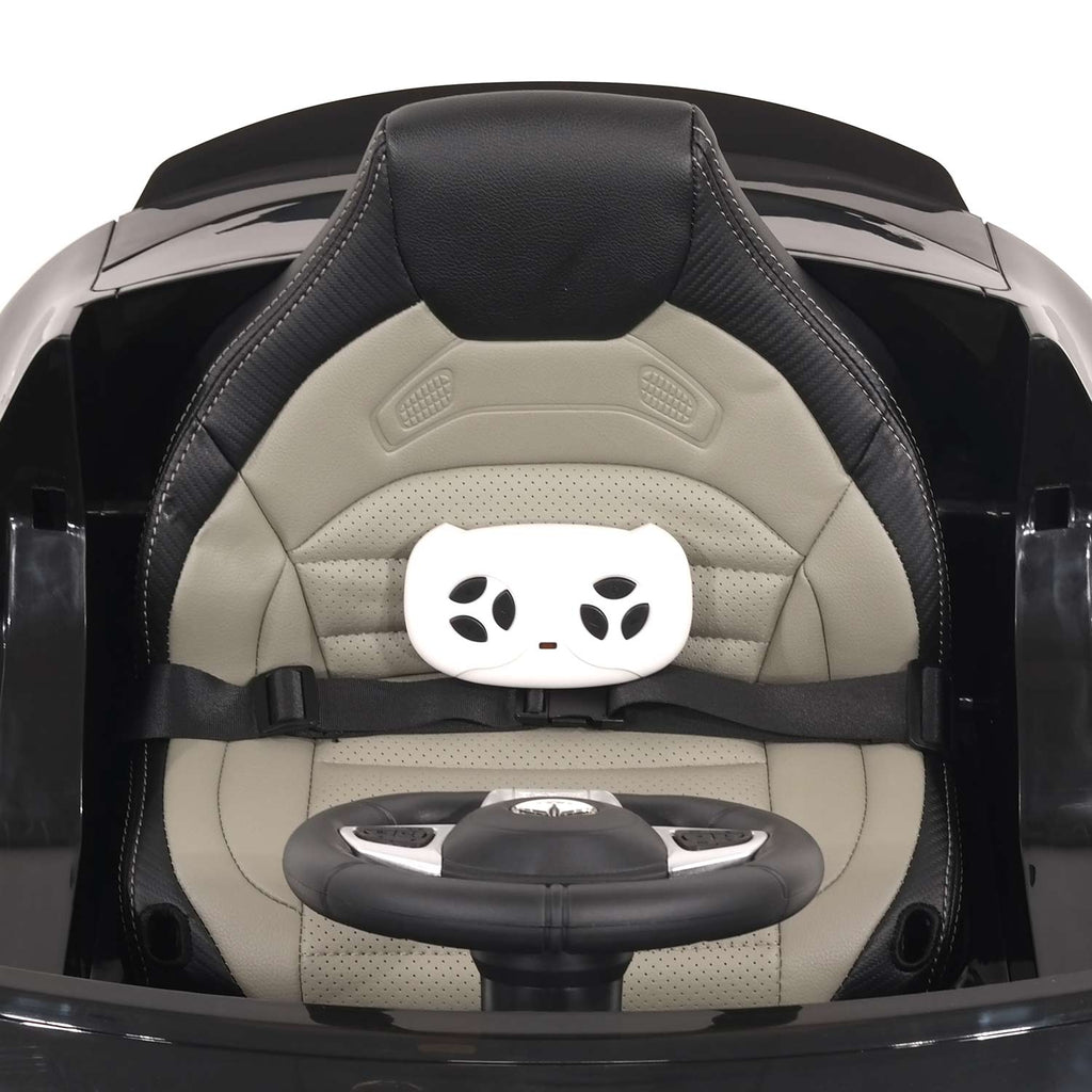 Mercedes AMG GLC 63S 12V 4WD Kids Ride-On Car with R/C Parental Remote | Black
