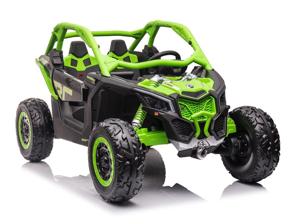 Can-Am Maverick XL Custom Edition 24V Kids Ride-On UTV Buggy Car | Green
