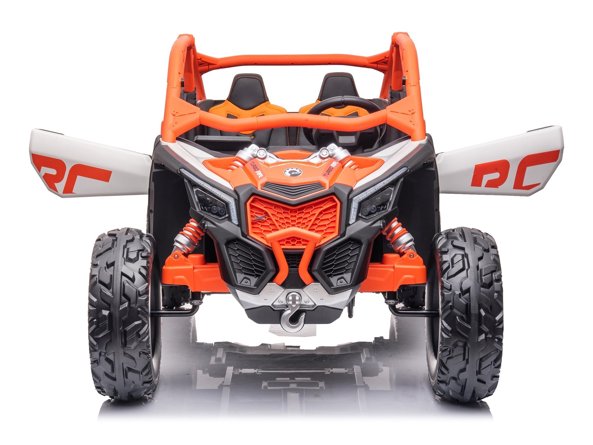 Can-Am Maverick XL Custom Edition 24V Kids Ride-On UTV Buggy Car | Orange
