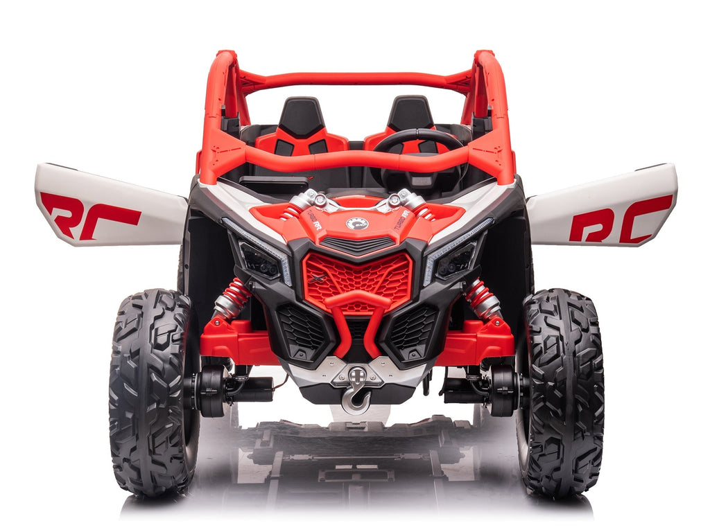 Can-Am Maverick XL Custom Edition 24V Kids Ride-On UTV Buggy Car | Red