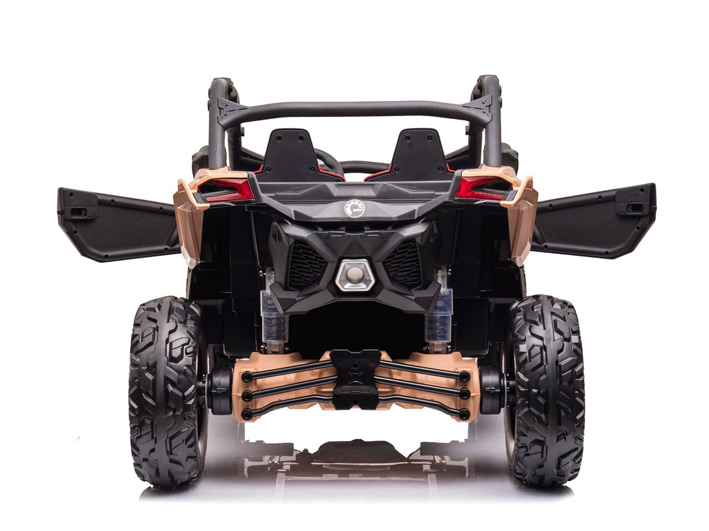 Can-Am Maverick XL Custom Edition 24V Kids Ride-On UTV Buggy Car | Desert Tan