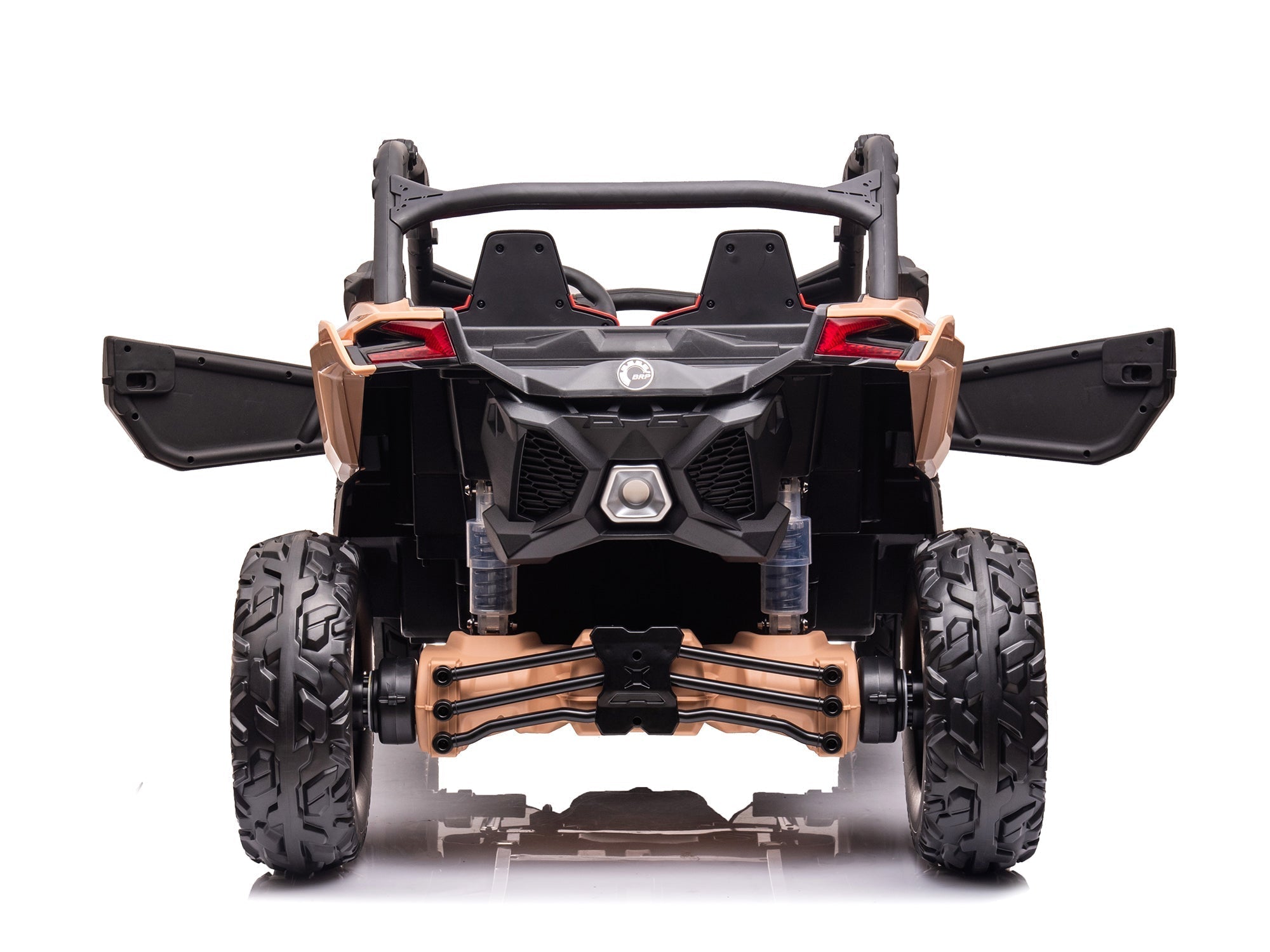 Can-Am Maverick XL Custom Edition 24V Kids Ride-On UTV Buggy Car | Desert Tan