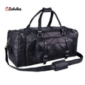 Leather Travel Shoulder Bag – Brown Everyday Carry