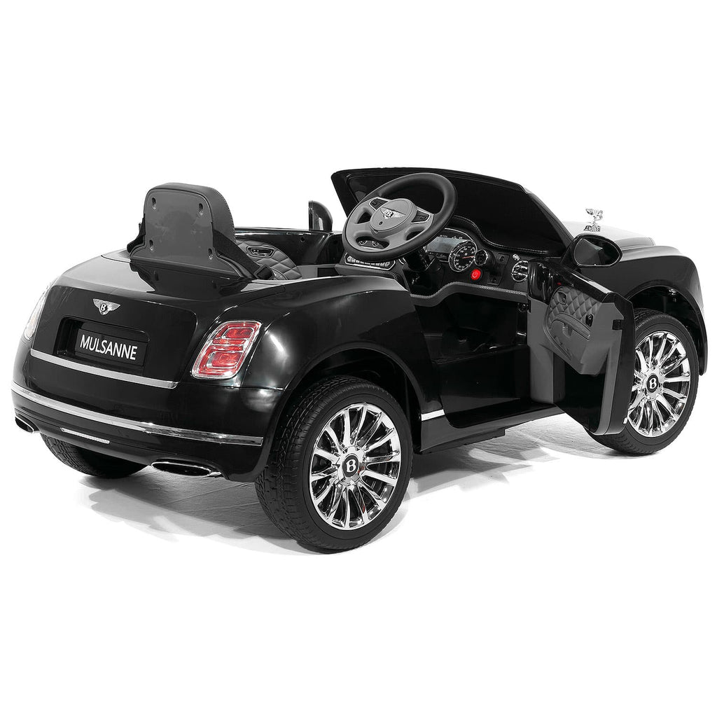 Bentley Mulsanne 12V Kids Ride on Car with Parental Remote Control | Black