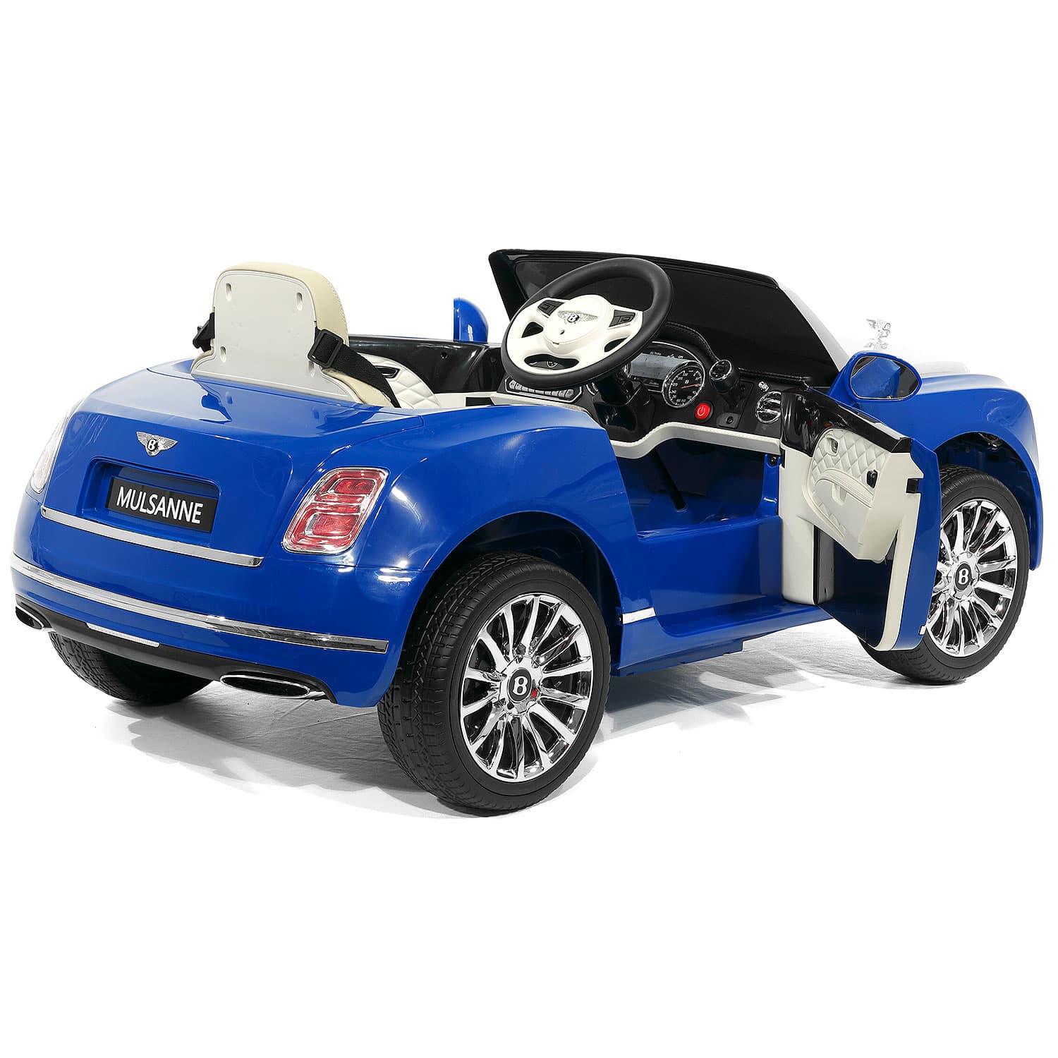 Bentley Mulsanne 12V Kids Ride on Car with Parental Remote Control | Blue