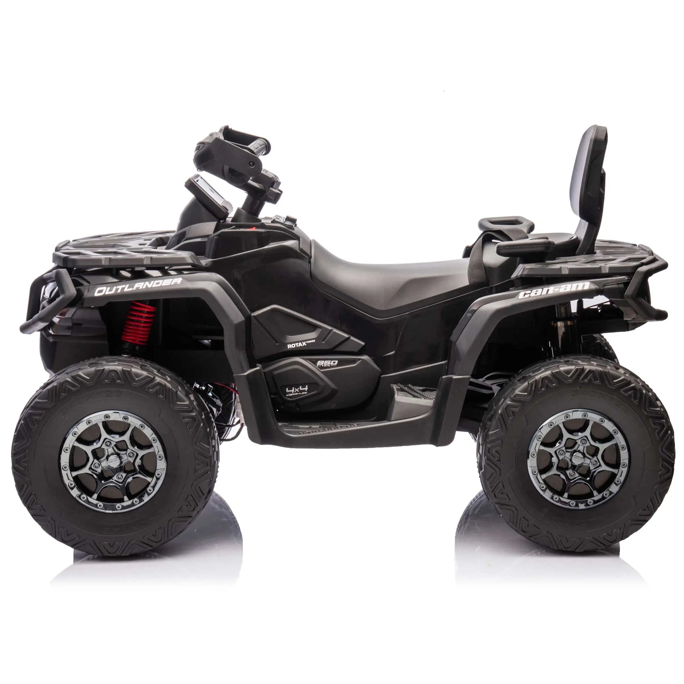 Can-Am Outlander 24V 4WD Kids Ride-On ATV Quad | Black