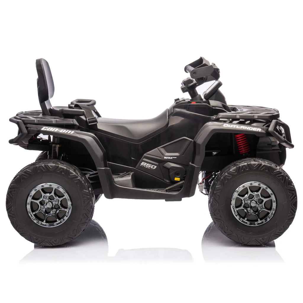 Can-Am Outlander 24V 4WD Kids Ride-On ATV Quad | Black