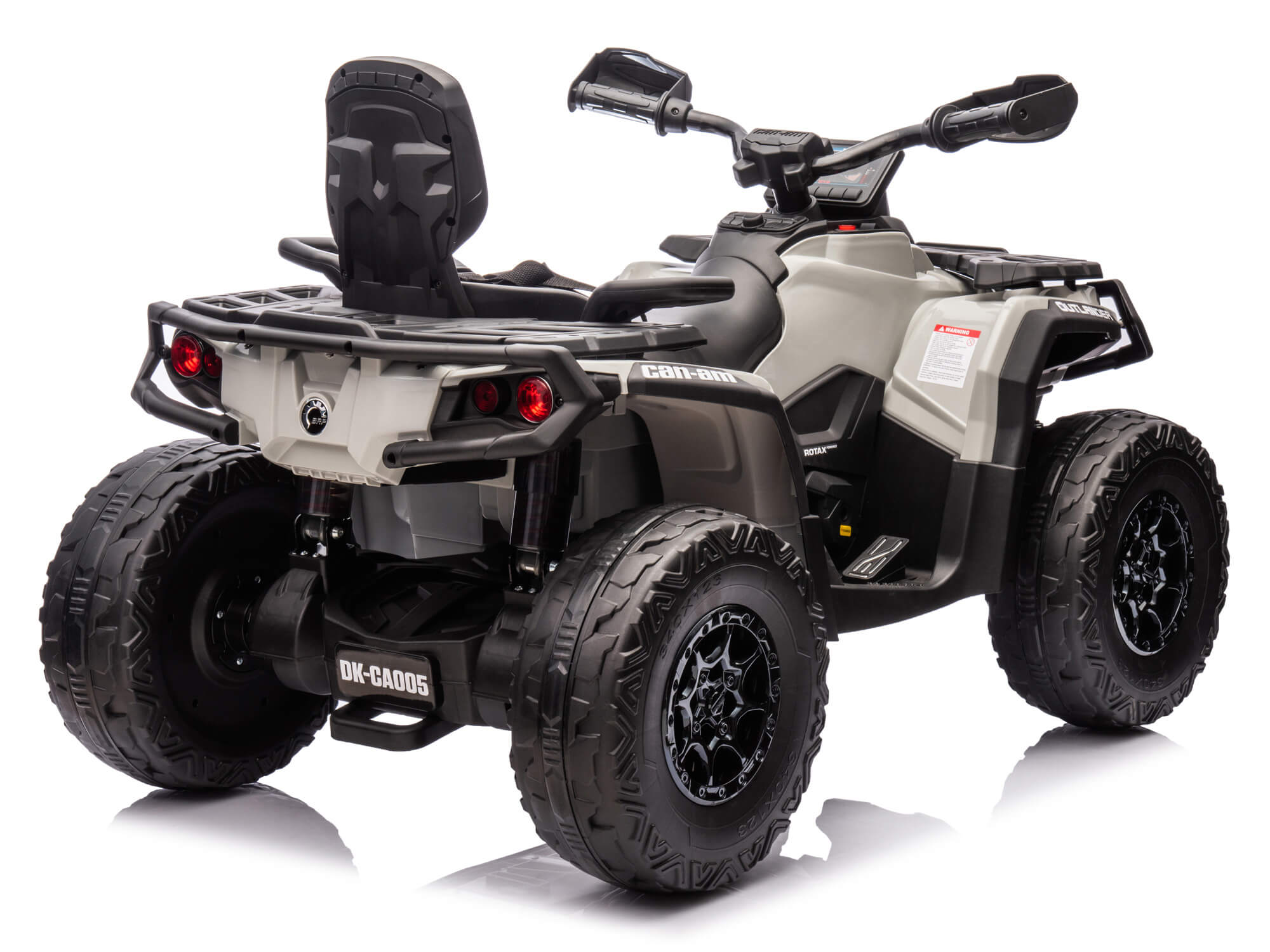 Can-Am Outlander 24V 4WD Kids Ride-On ATV Quad | Gray