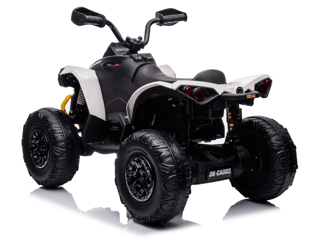 Can-Am Renegade 24V 4WD Kids Ride-On ATV Quad | White