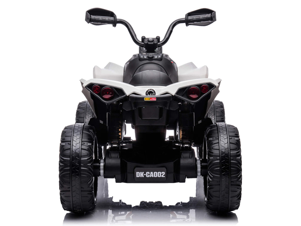 Can-Am Renegade 24V 4WD Kids Ride-On ATV Quad | White