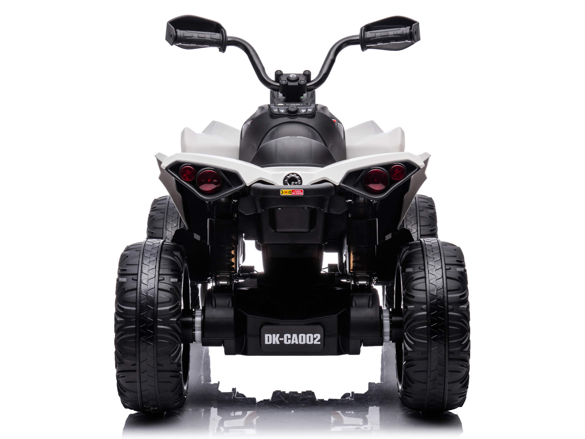 Can-Am Renegade 24V 4WD Kids Ride-On ATV Quad | White