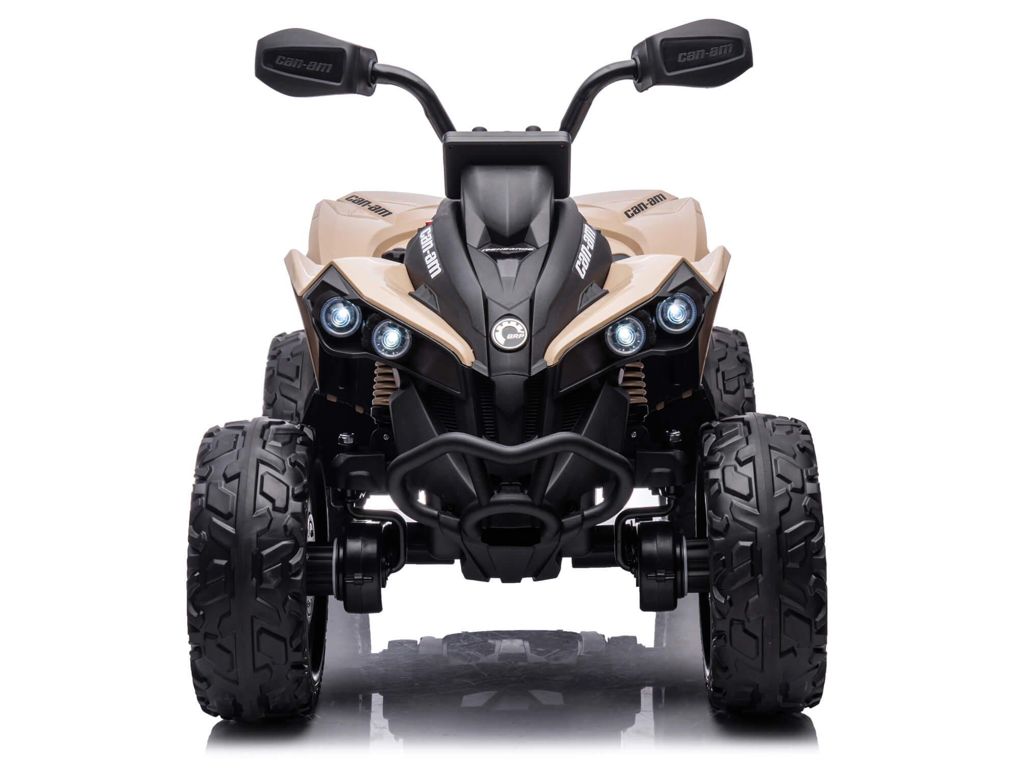 Can-Am Renegade 24V 4WD Kids Ride-On ATV Quad | Desert Tan
