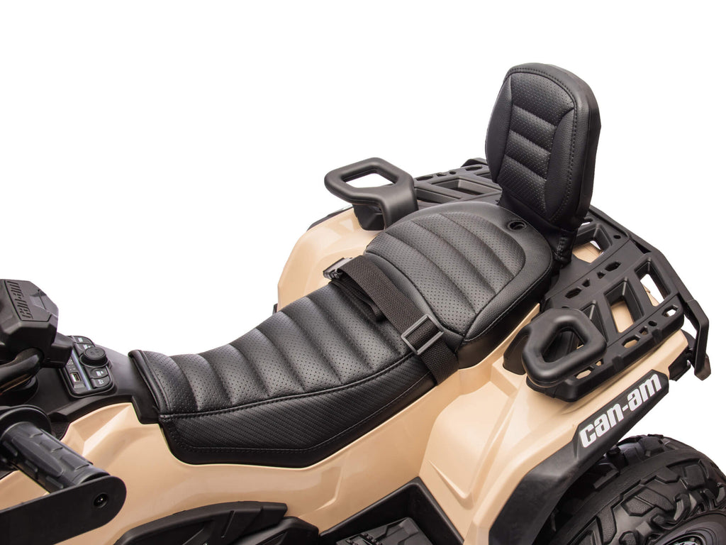Can-Am Outlander 24V 4WD Kids Ride-On ATV Quad | Desert Tan