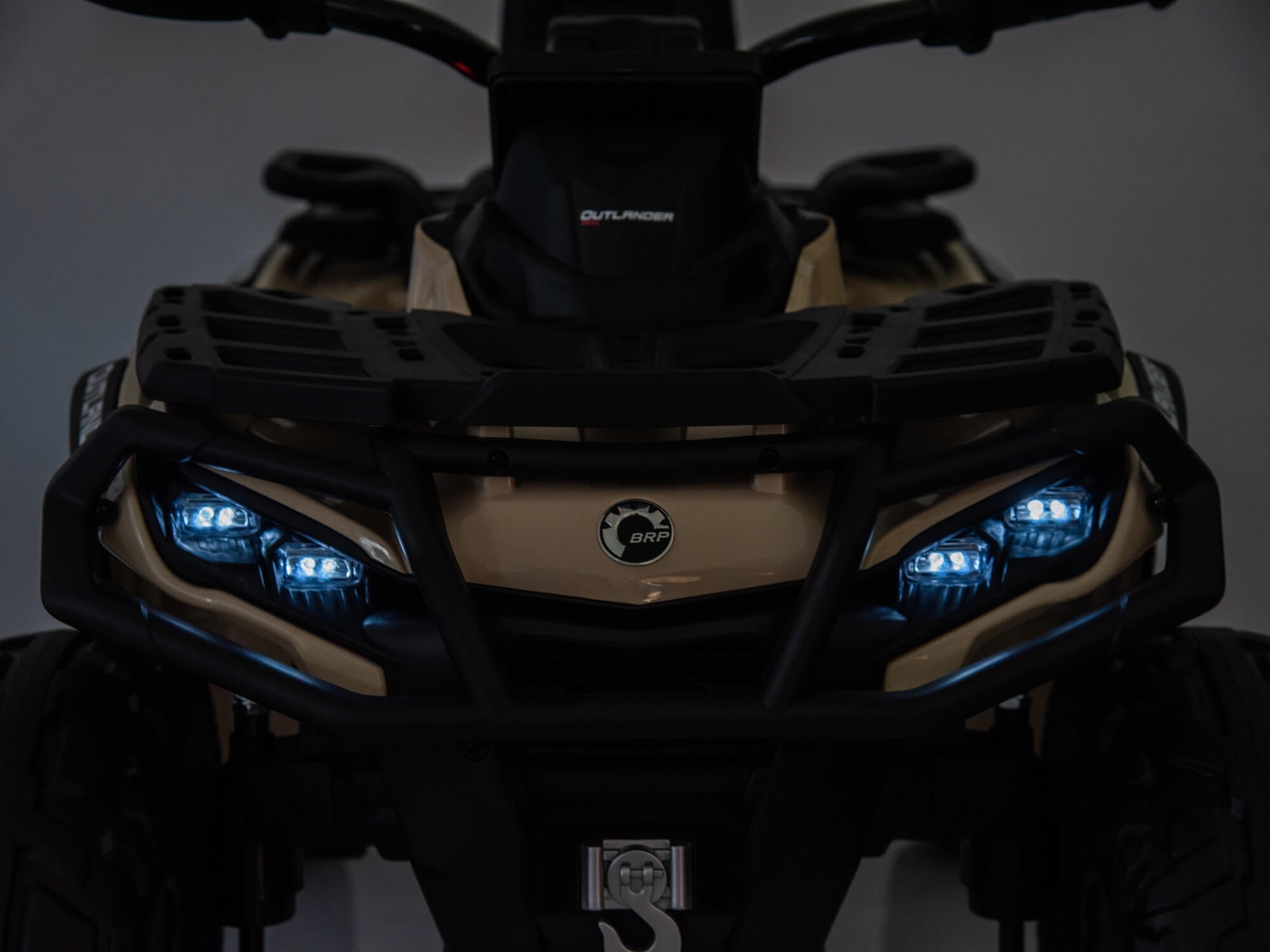 Can-Am Outlander 24V 4WD Kids Ride-On ATV Quad | Desert Tan