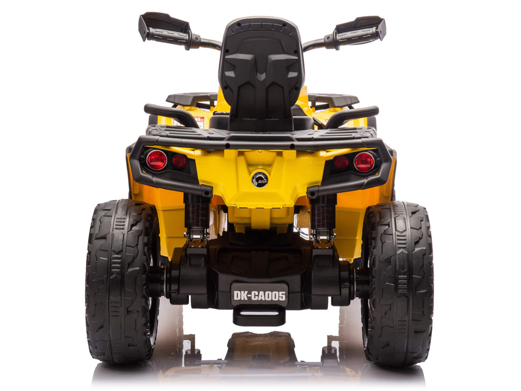 Can-Am Outlander 24V 4WD Kids Ride-On ATV Quad | Yellow