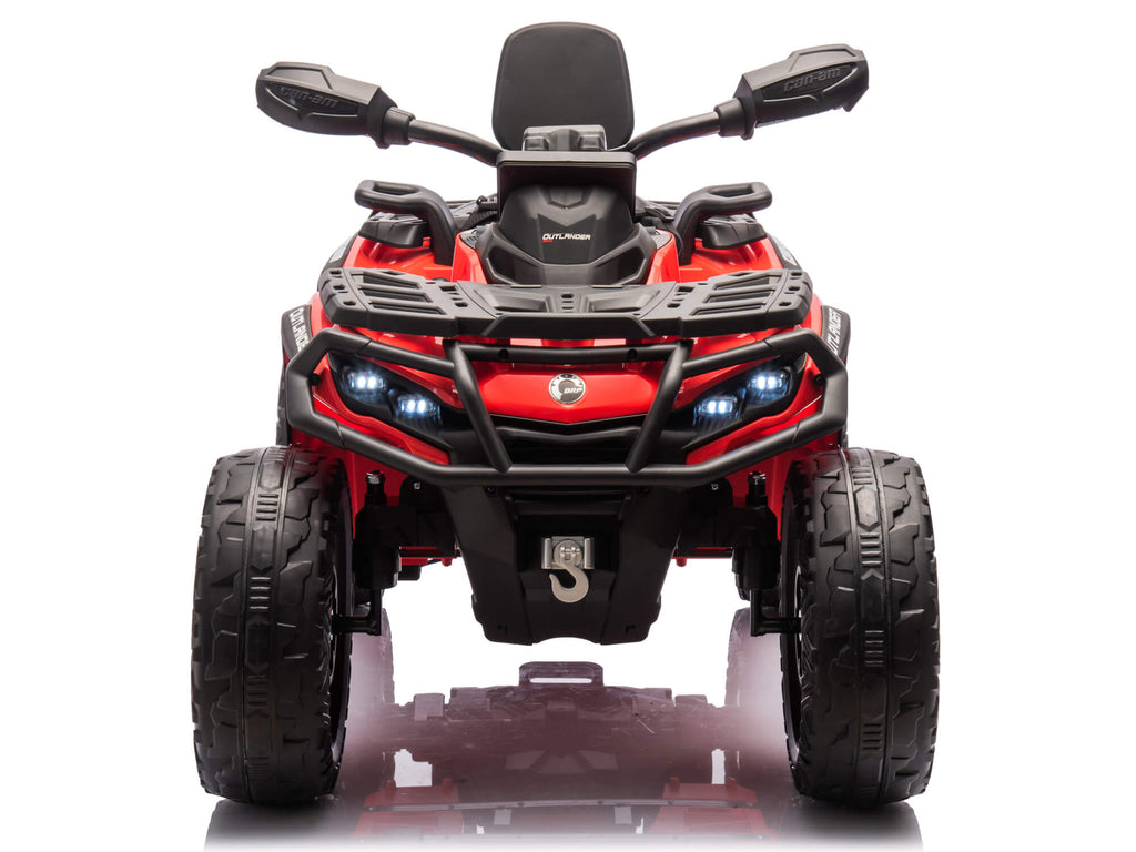 Can-Am Outlander 24V 4WD Kids Ride-On ATV Quad | Red
