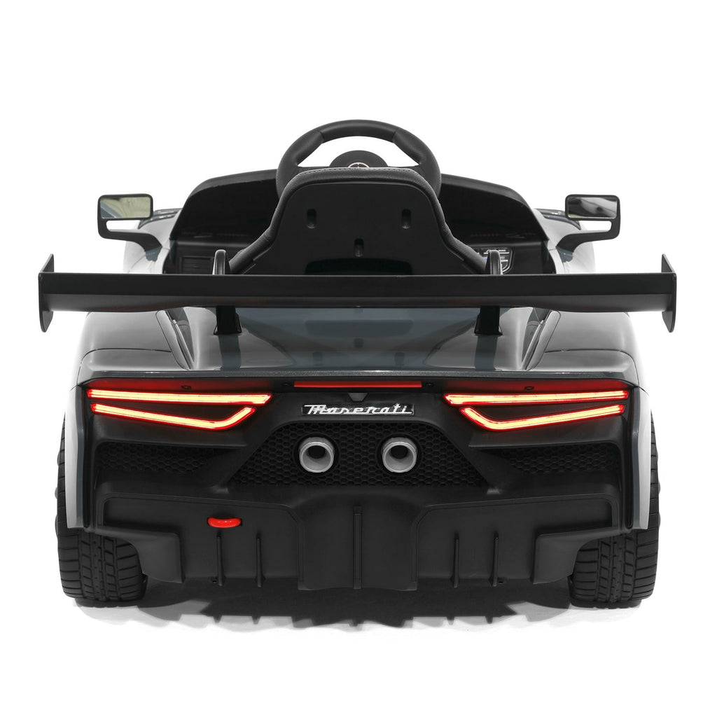 Maserati GT2 24V Kids Ride-On Car with R/C Parental Remote | Gray