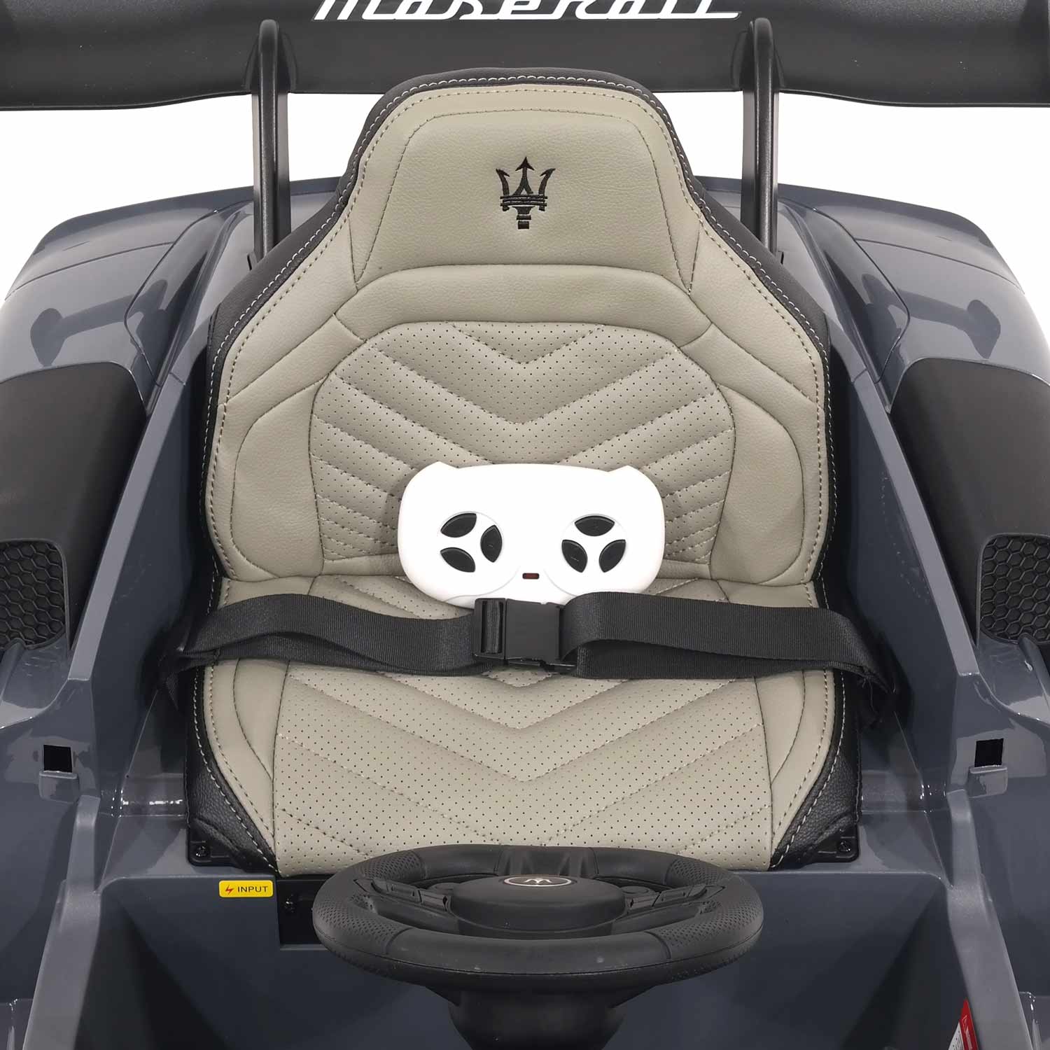 Maserati GT2 24V Kids Ride-On Car with R/C Parental Remote | Gray