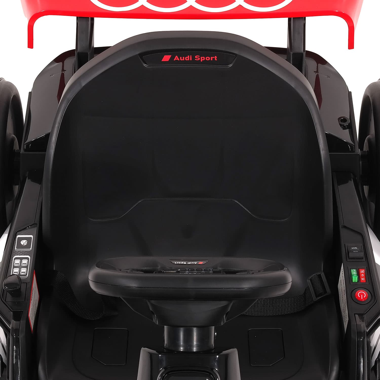 Audi Sport 24V Big Kids Drifting Ride-On Go Kart | Red