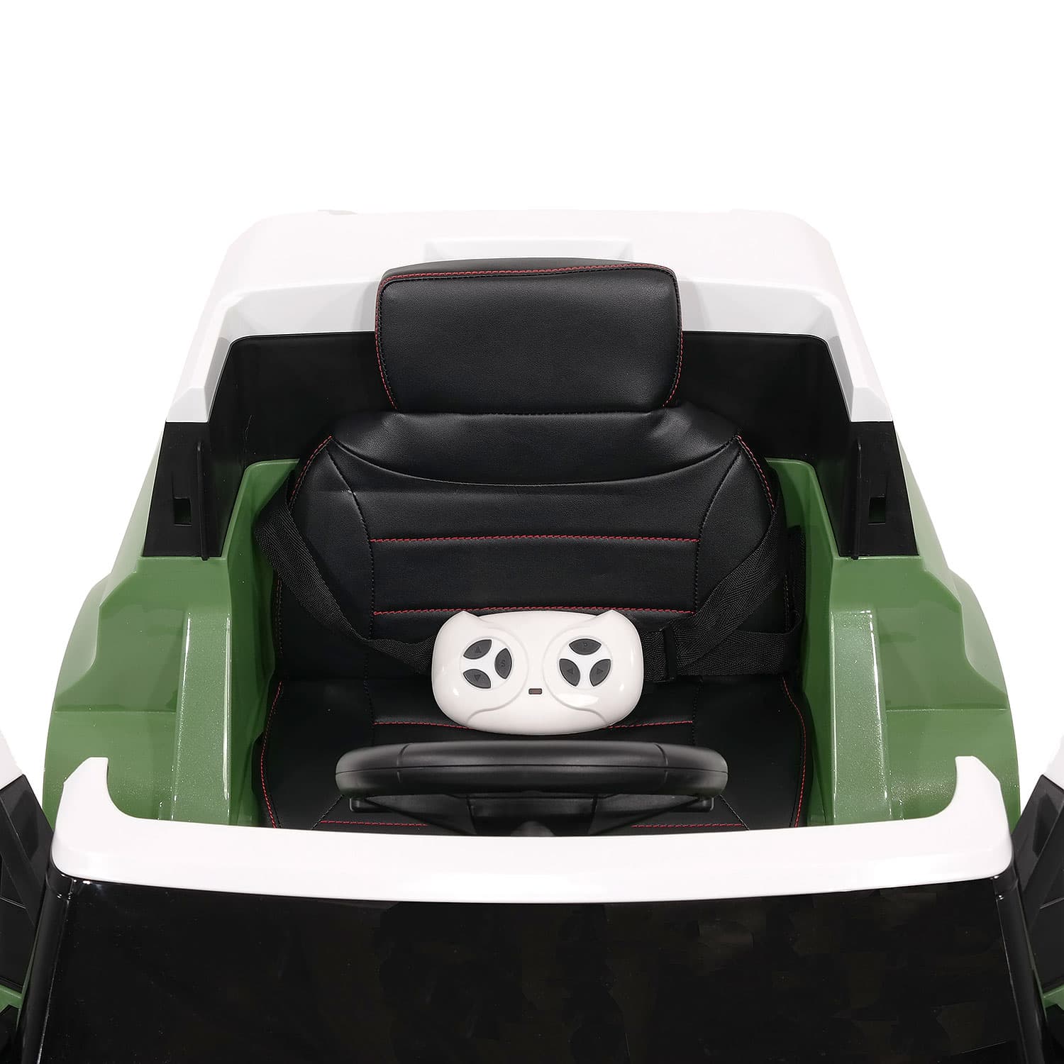 Land Rover Defender 12V Kids Ride-On Car with R/C Parental Remote | Green