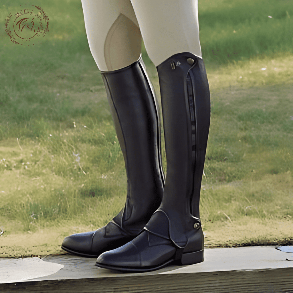 Black Tredstep Deluxe Half Chap