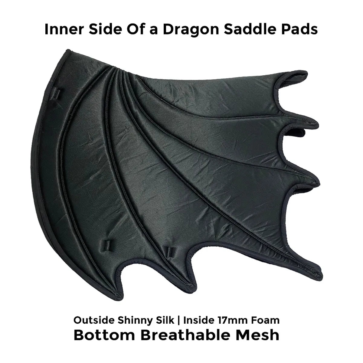 Multi-Color Dragon Saddle Pad