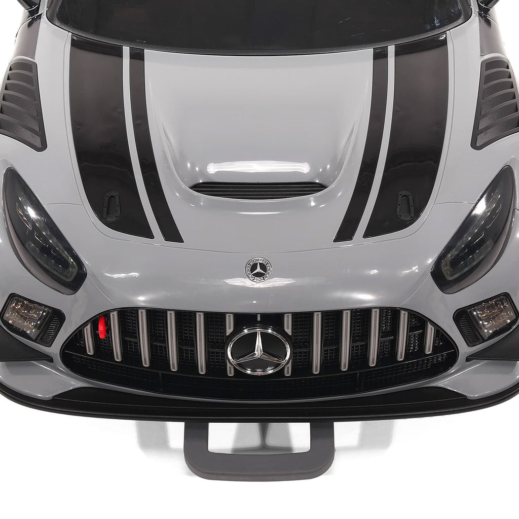 Mercedes AMG GT3 EVO 12V Kids Ride-On Car with R/C Parental Remote | Orange