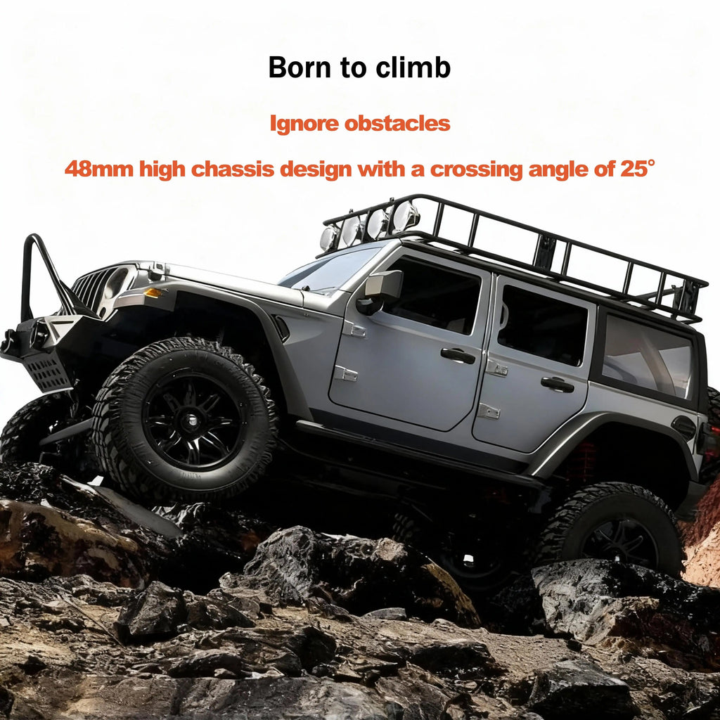 MN128: Born to Climb 1:12 Scale Rock Crawler 4x4 RC Car