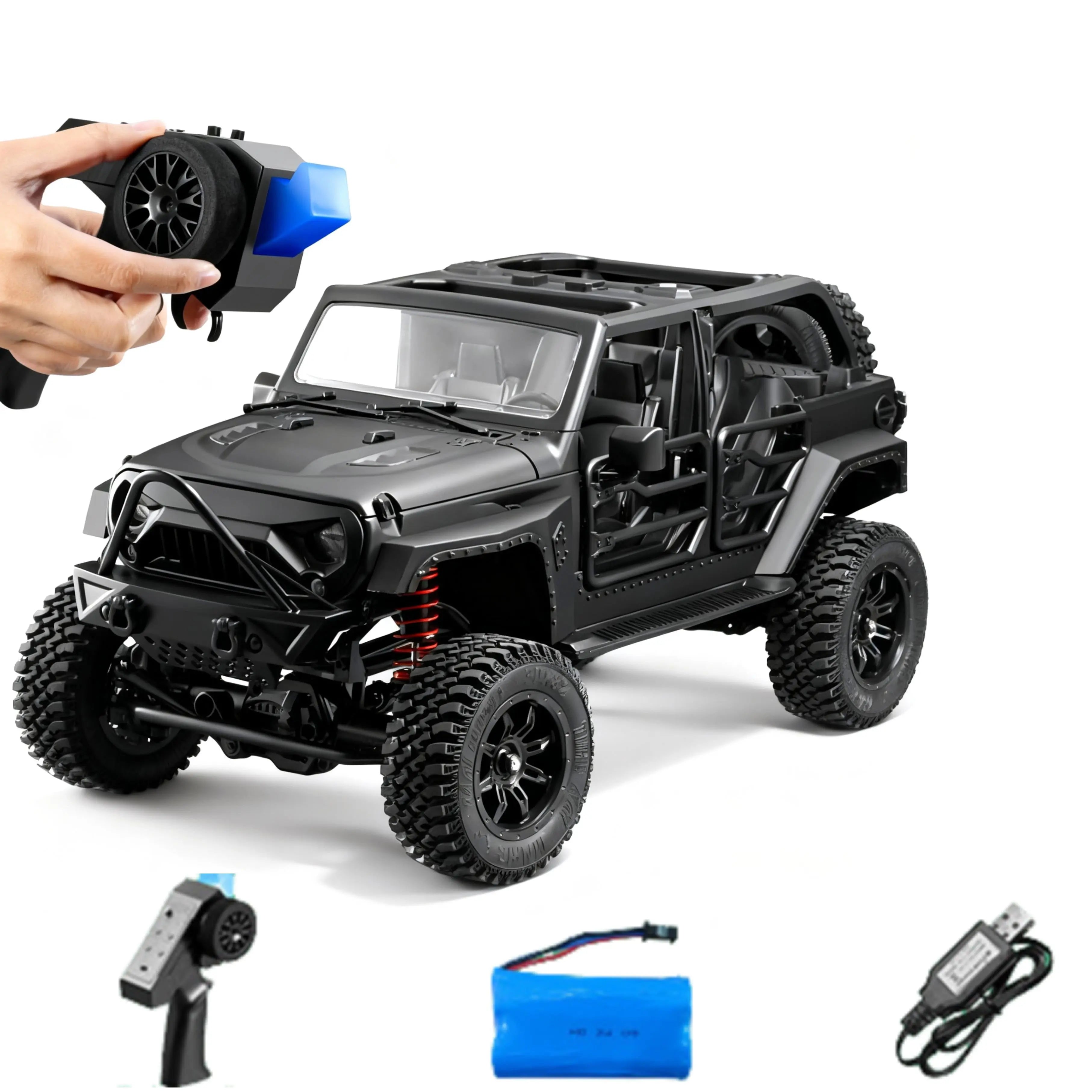 MN128: Born to Climb 1:12 Scale Rock Crawler 4x4 RC Car