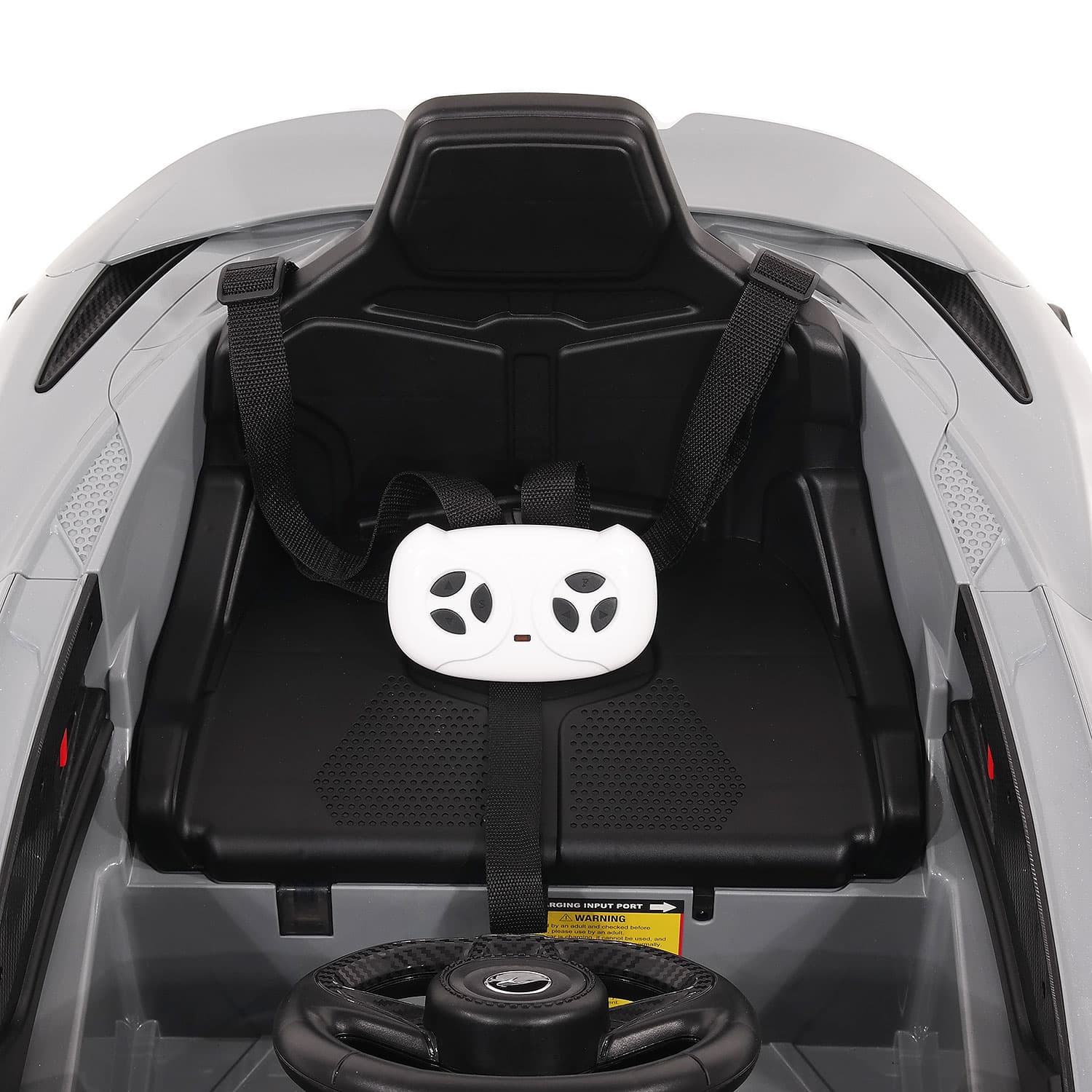 McLaren 765LT 12V Kids Ride-On Car with R/C Parental Remote | Black