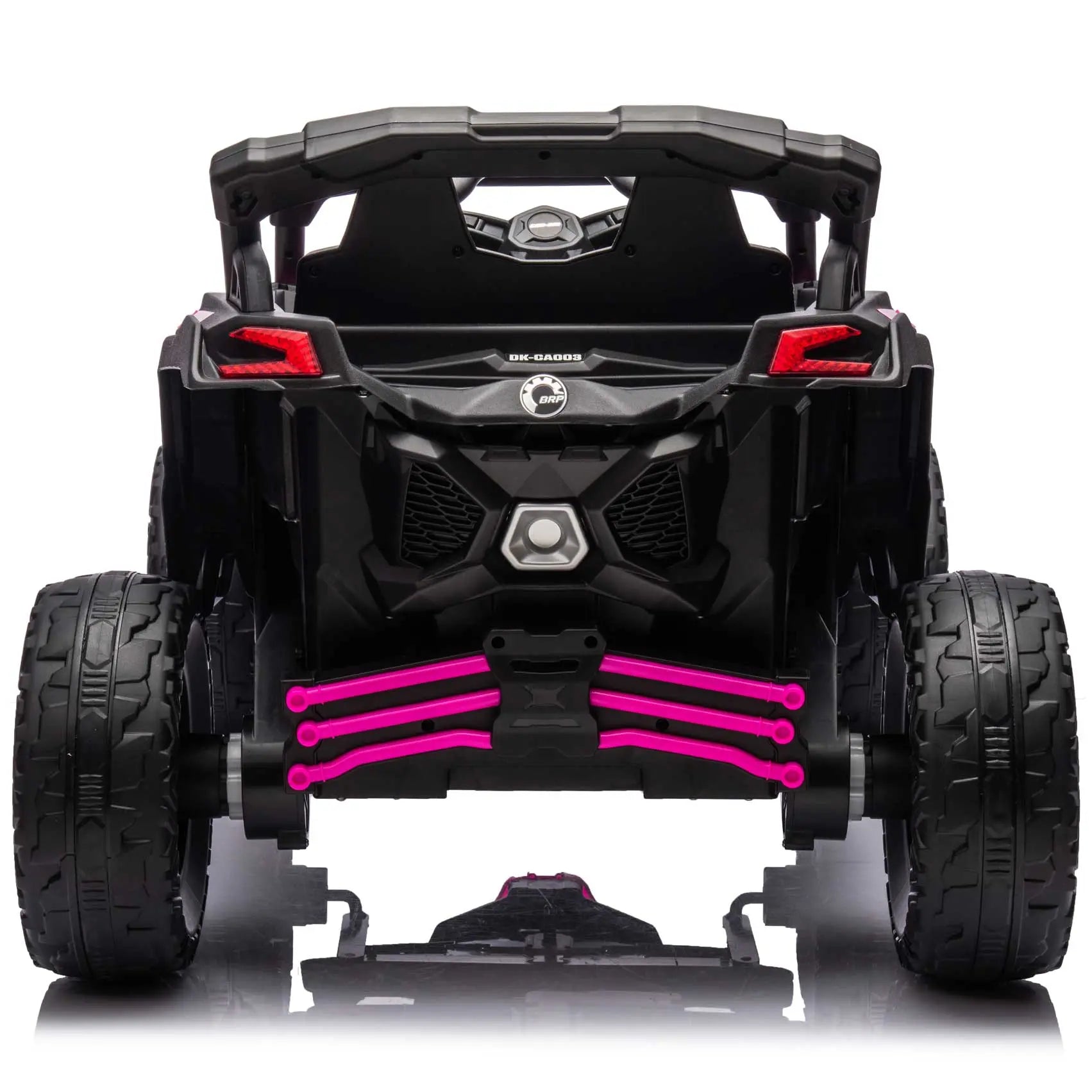 Can-Am Maverick Custom Edition 24V Kids Ride-On UTV Buggy Car | Deep Pink