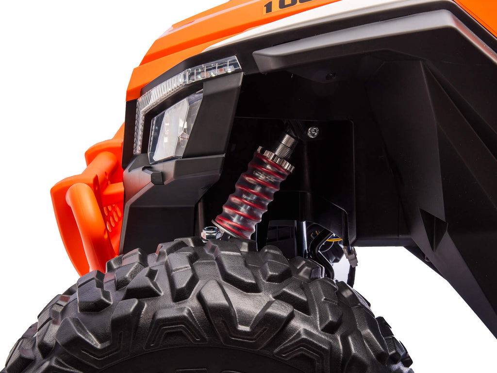 Ridington MAX-R 24V Kids Ride-On UTV Buggy with R/C Parental Remote | Orange