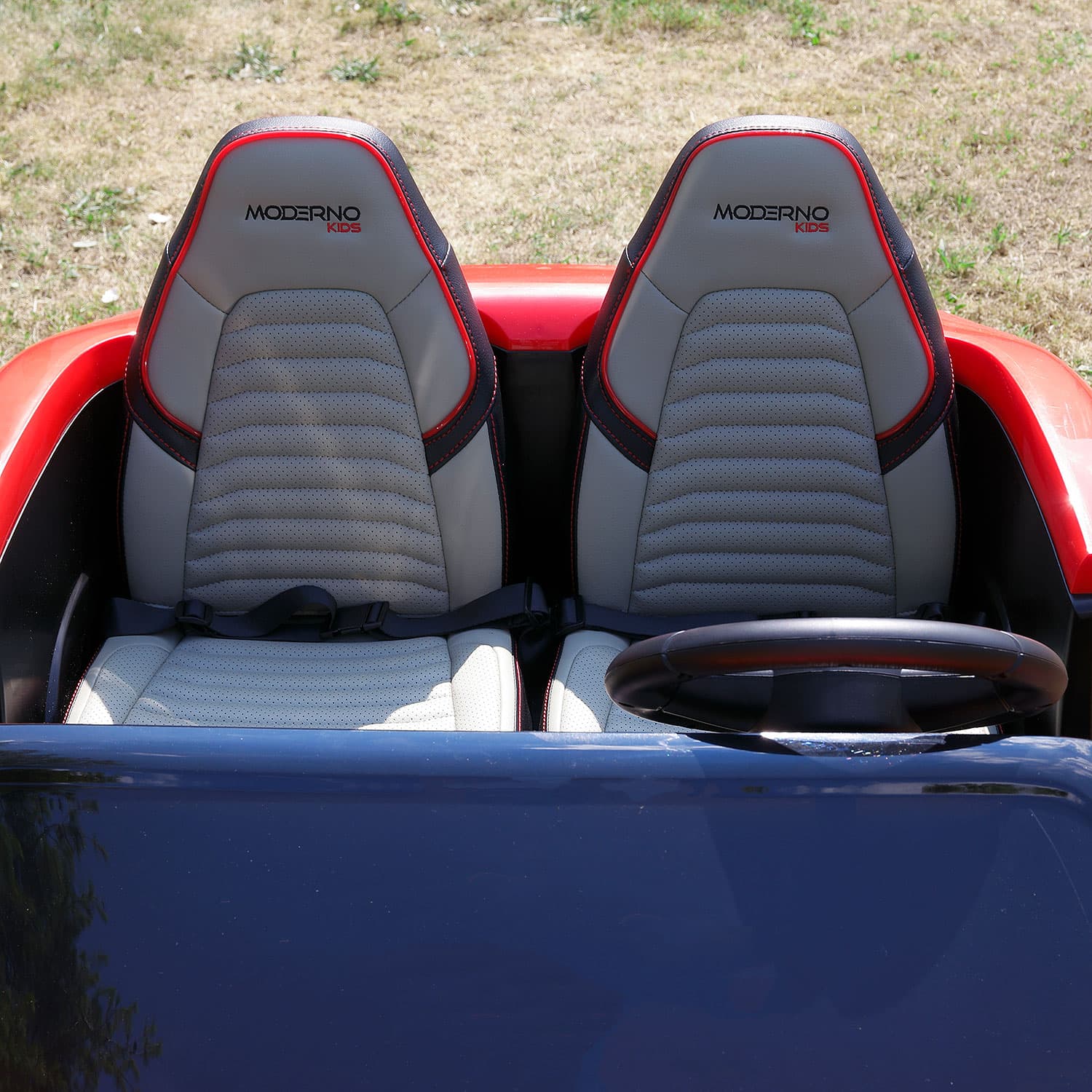 Roadster XXL Sport 24V Big Kids Ride-On Car | Red